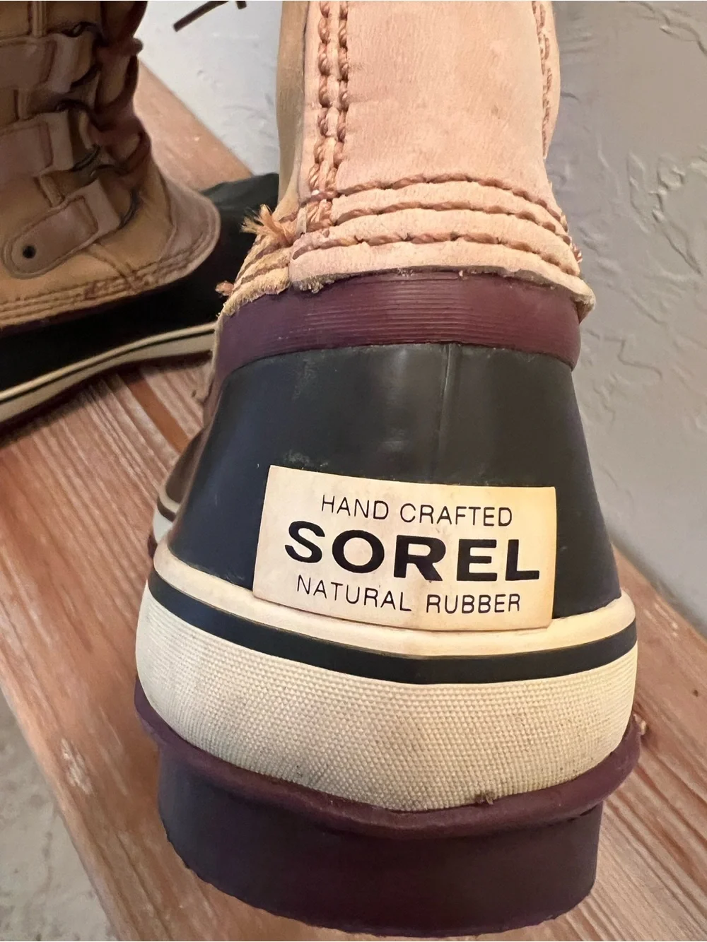 Sorel Women’s Fur-Trim Lace-Up Waterproof Winter Boots - Tan/Black Size 11